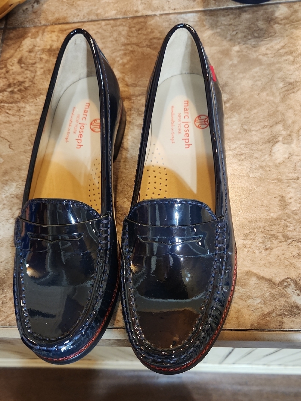 Marc Joseph New York East Village Penny Loafers Size 8